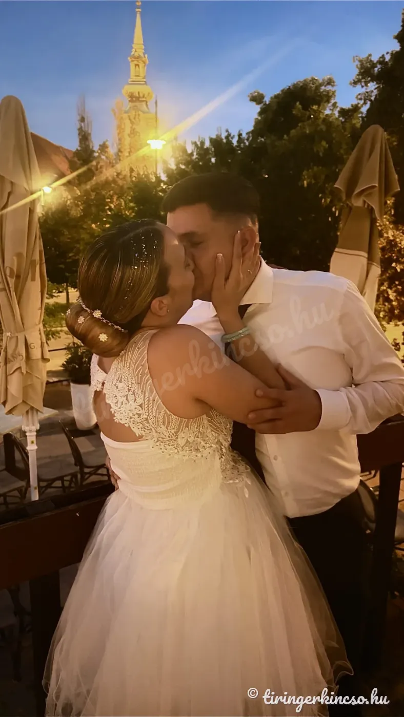 Az első csók férj és feleségként